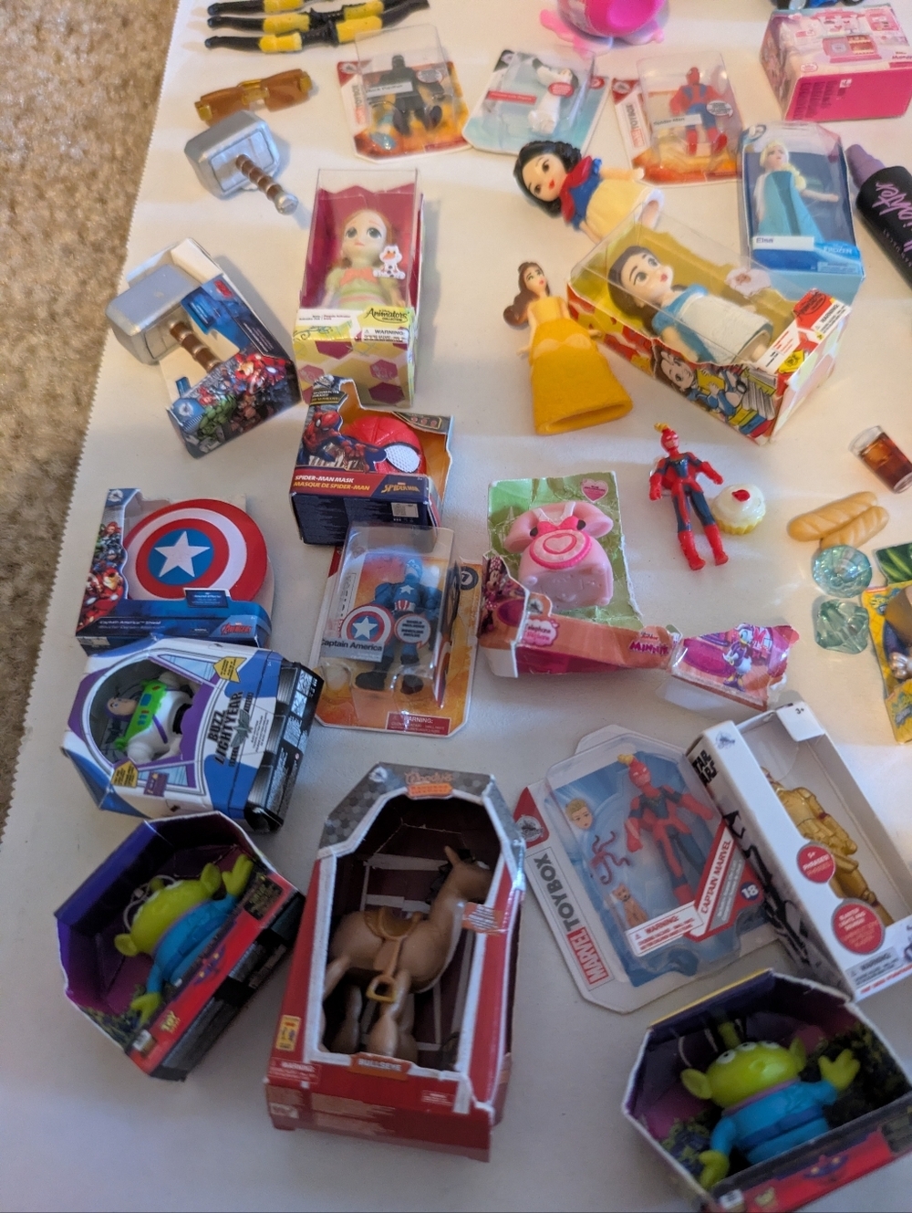 Zuru Mini brands lot 20+ Pieces. Odd Pieces Included. Marvel, Disney,Toy Story - Picture 5 of 5
